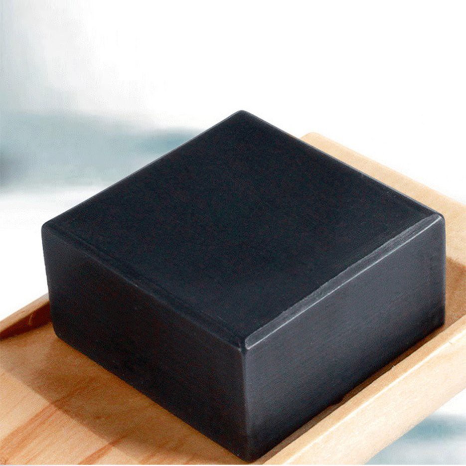 ✱BEST✱ Bamboo Charcoal Handmade Soap Oil Control Clean Body Shower Treat Facial Soap
