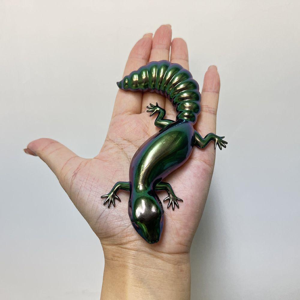 Khuôn Làm Mặt Dây Chuyền Hình Thằn Lằn Bằng Silicone DIY