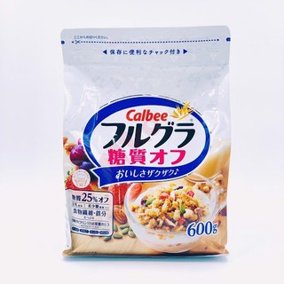 NGŨ CỐC TRÁI CÂY CALBEE 600g