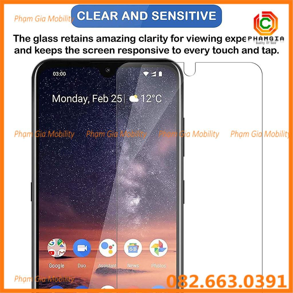 Kính cường lực dẻo nano Nokia 3.2 (Trong Suốt, chống bể)