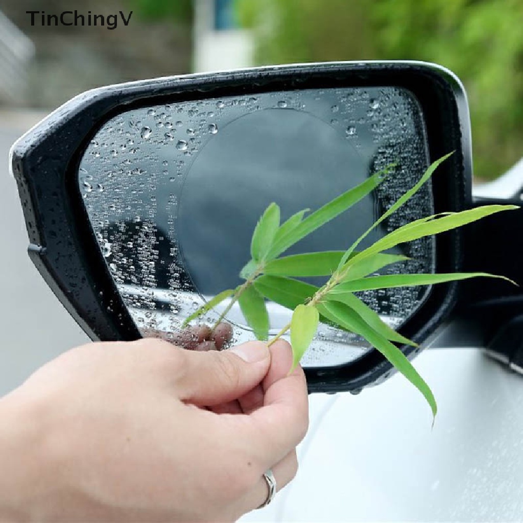 Miếng Dán Kính Chiếu Hậu Chống Sương Mù / Nước Mưa Tiện Dụng Cho Xe Hơi