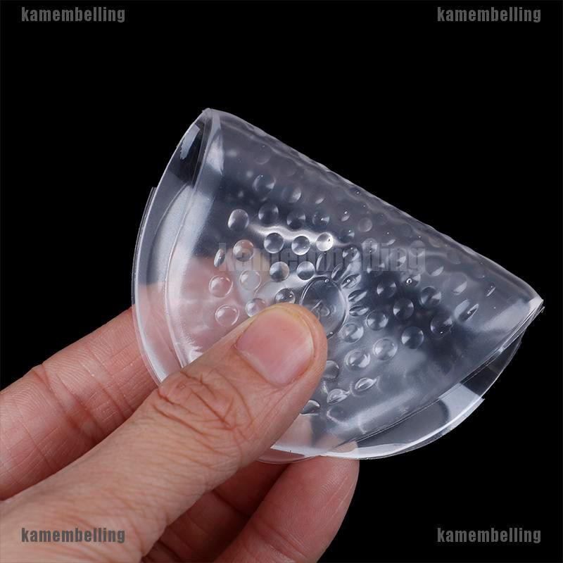 1 cặp đệm gel silicon trong suốt lót chân khi đi giày cao gót