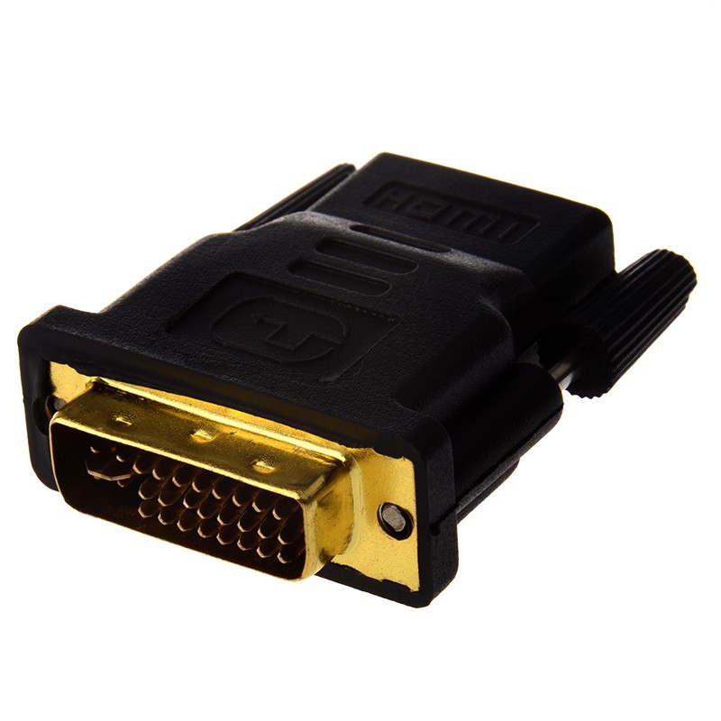 Bộ chuyển đổi DVI-I 24 + 5 đầu đực sang HDMI đầu cái