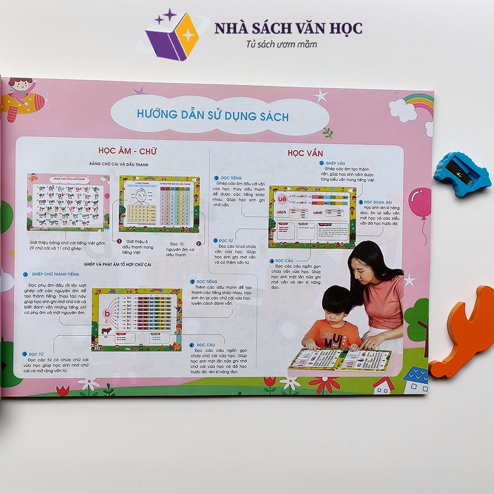 Sách - Tập Đánh Vần Tiếng Việt - Tư Duy Ngôn Ngữ - Bí Quyết Giúp Con Đọc Tiếng Việt Thông Thạo 4-6 Tuổi