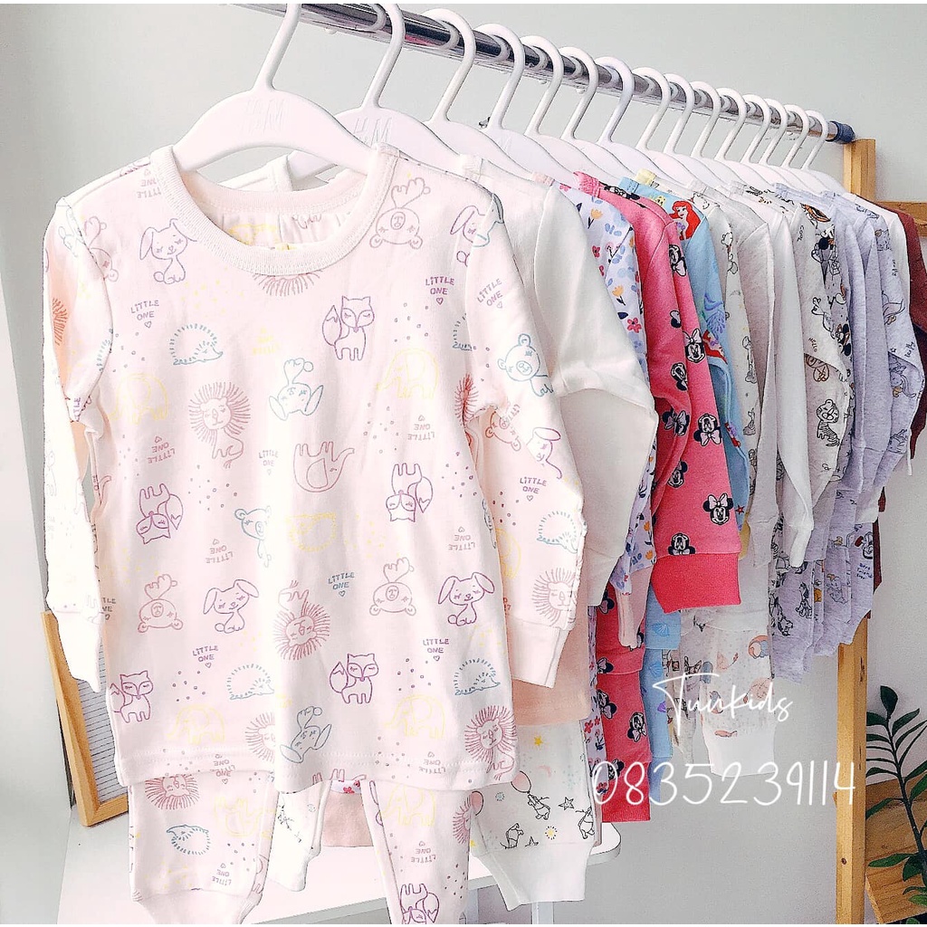 Bộ cotton bé trai bé gái Disney baby xuất xịn (Phom to)