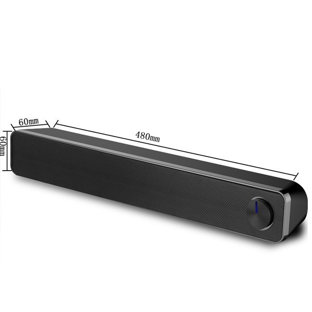 Loa bluetooth Soundbar, Loa máy tính Sada V-195 âm thanh vòm 3D siêu trầm sống động âm bass to cực chuẩn