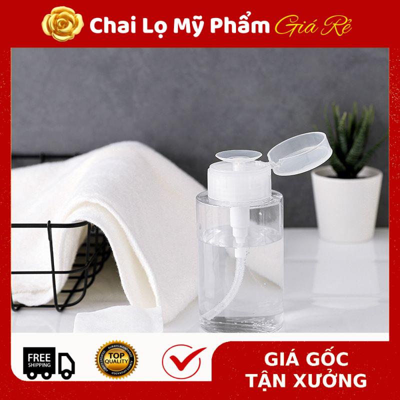 [RẺ VÔ ĐỊCH] [120ml,150ml,200ml] Chai Lọ Chiết Mỹ Phẩm Toner Có Nút Nhấn Tiện Lợi, Lọ Chiết Tẩy Trang .