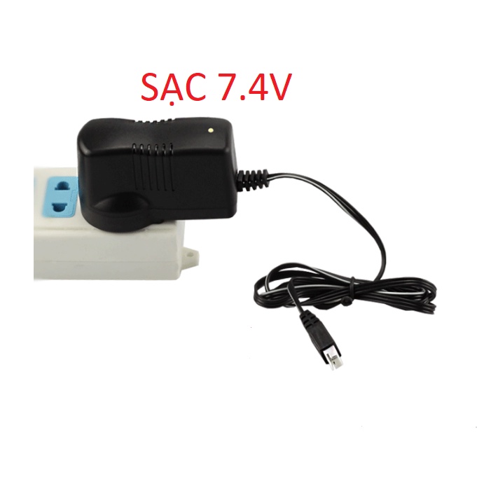 Combo sạc adapter 3 cổng đa năng 7.4v 2s