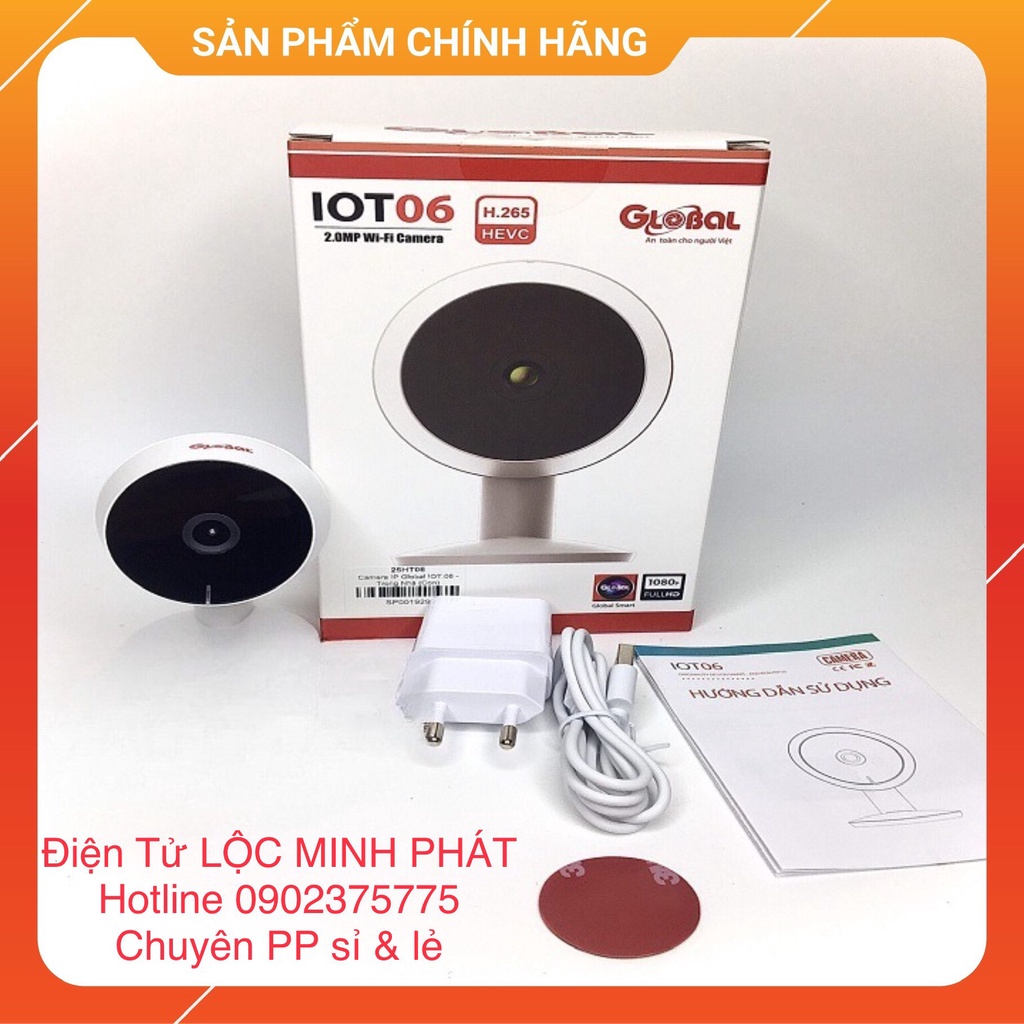 Camera Global Wifi IOT 06 2.0MP 1080P HD đàm thoại 2 chiều