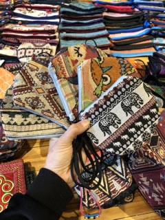 Ví thổ cẩm sỉ 9k