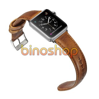 Dây đồng hồ Apple Watch - Da Bò thật