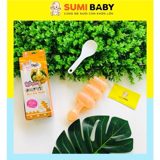 KHUÔN LẮC CƠM HÌNH TRÒN CHO BÉ TẶNG KÈM MÔI
