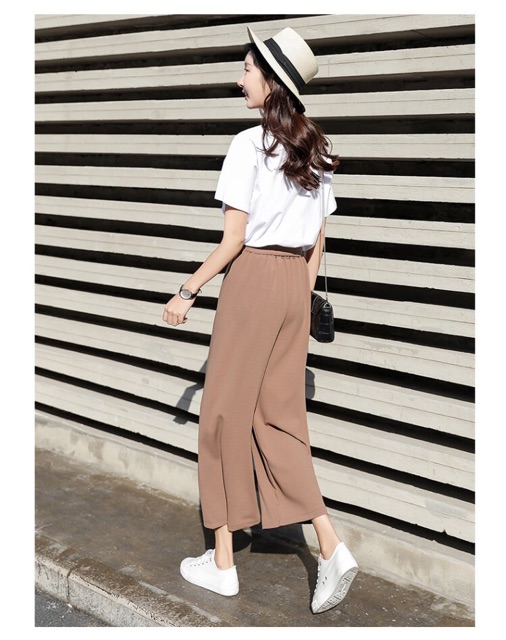 Quần ống suông thắt nơ ulzzang freesize (kèm ảnh thật) | BigBuy360 - bigbuy360.vn