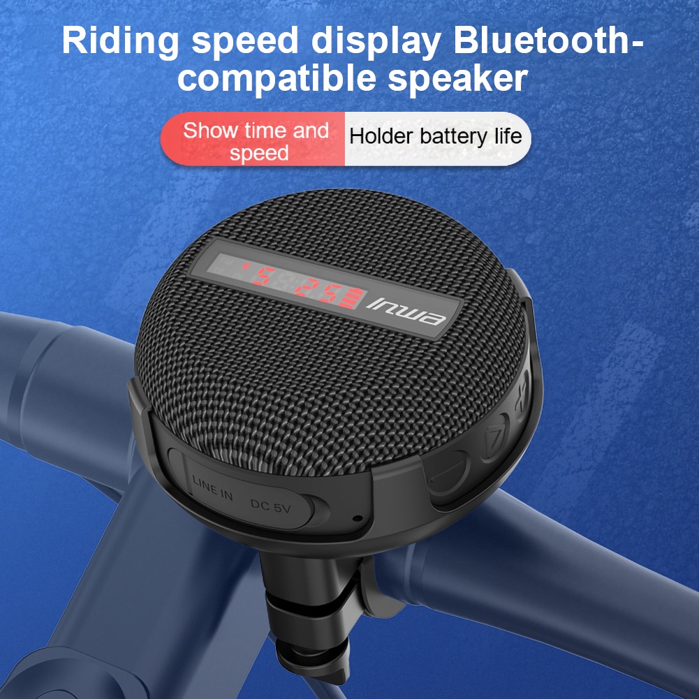 Loa Bluetooth Chống Thấm Nước IPX65 MP3 5W USB Mirco 3.5mm Hỗ Trợ Thẻ TF Cho Xe Mô Tô