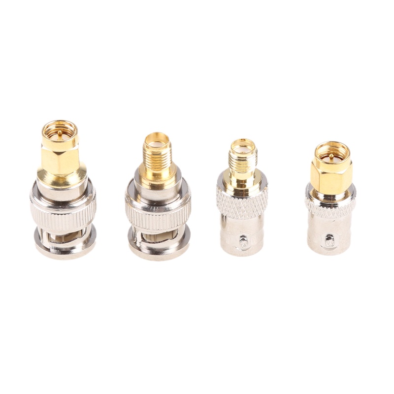 Bộ 4 Đầu Nối SMA Sang BNC UHF VHF Chuyên Dụng