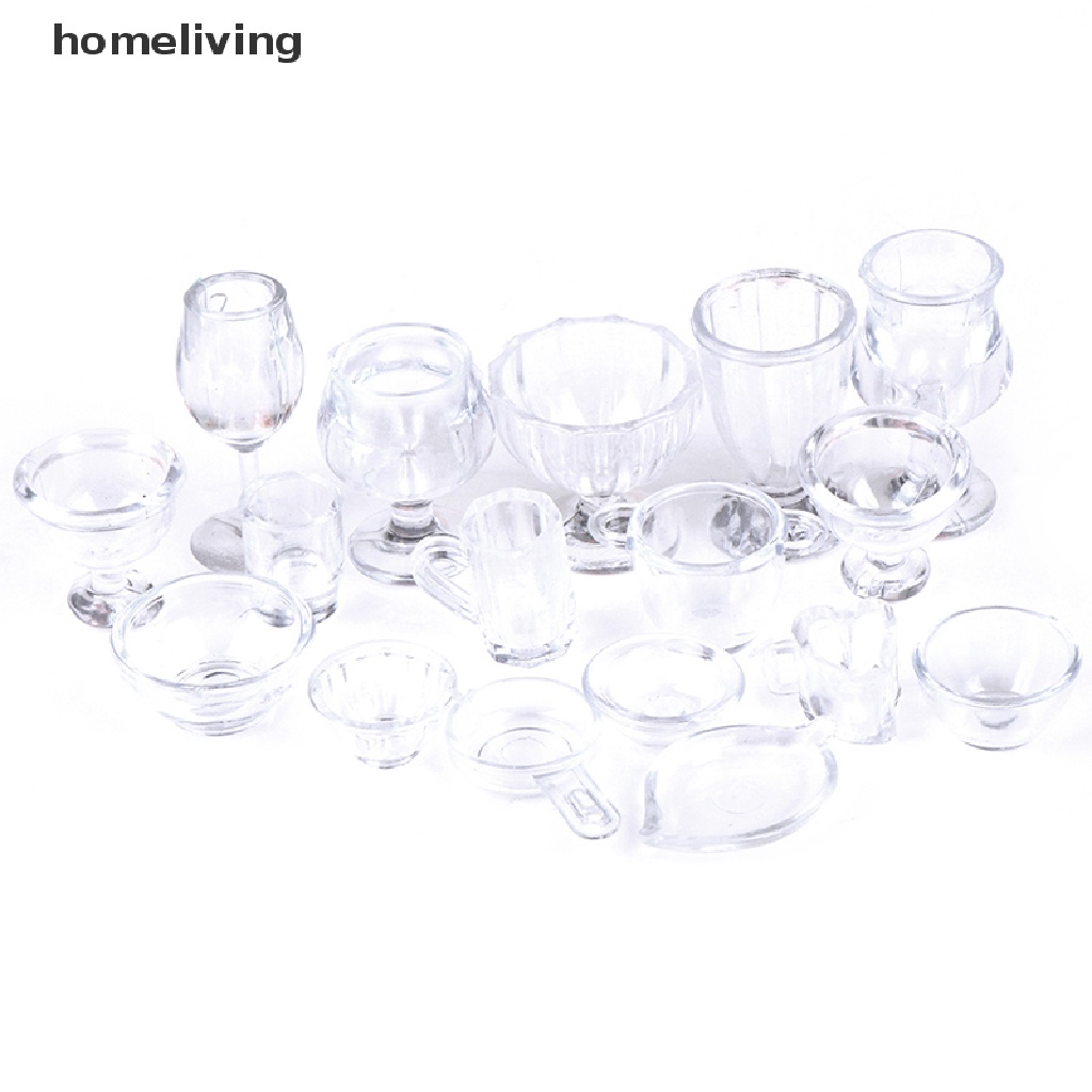 Set 17 Món Đồ Chơi Trong Suốt Cho Bé Chơi Đồ Hàng 1: 12