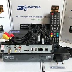 Đầu Thu Vệ Tinh VTC HD V2 (Có 4 Tháng Thuê Bao) - Hàng Chính Hãng