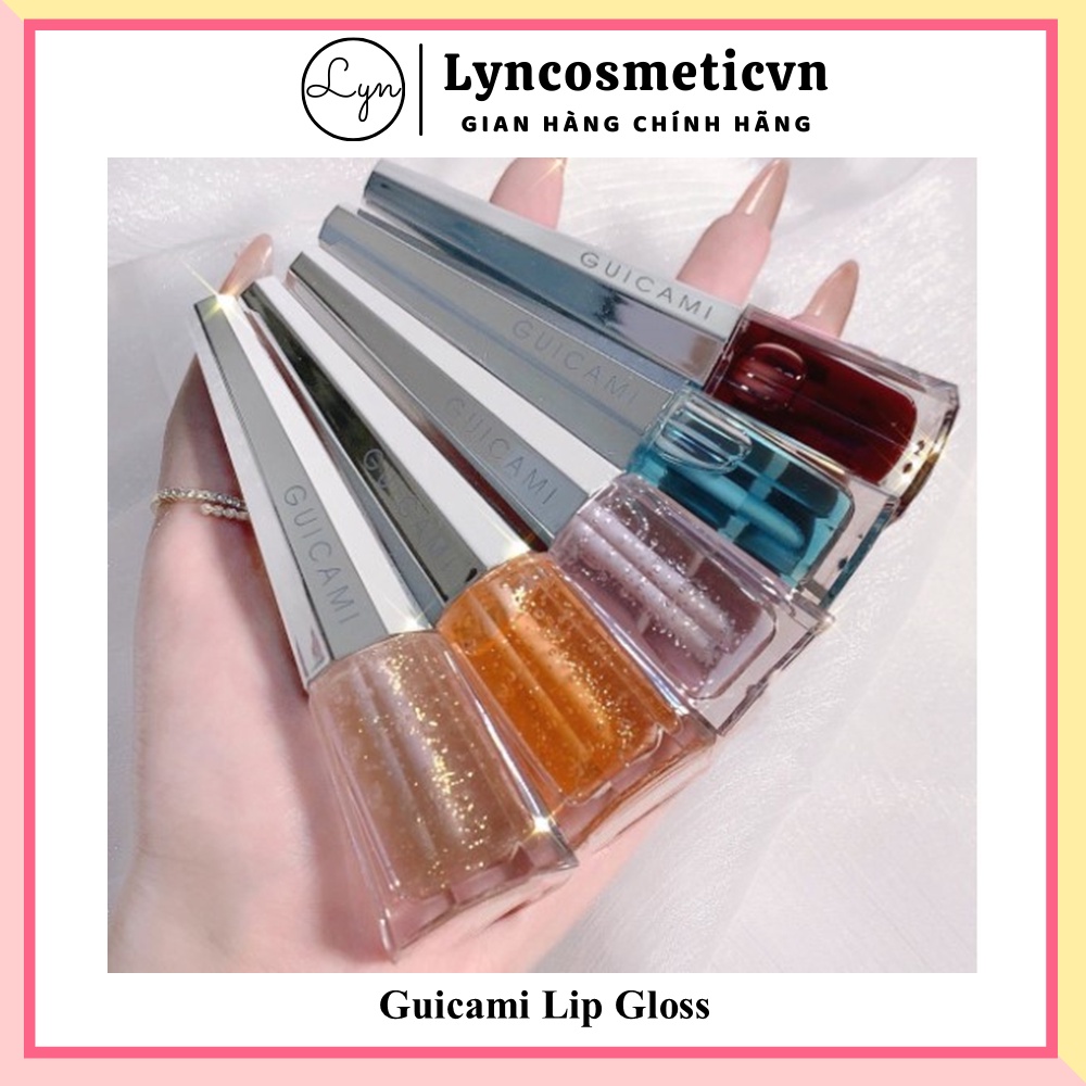 Son bóng không màu Guicami Lip Gloss