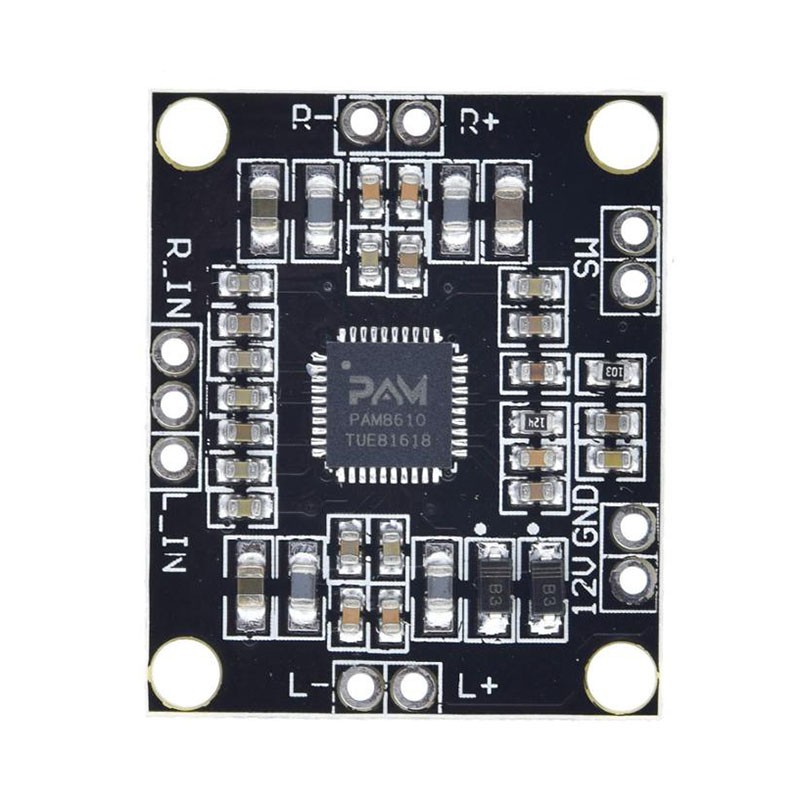 Bảng Mạch Khuếch Đại Âm Thanh Kỹ Thuật Số 2X15W pam8610