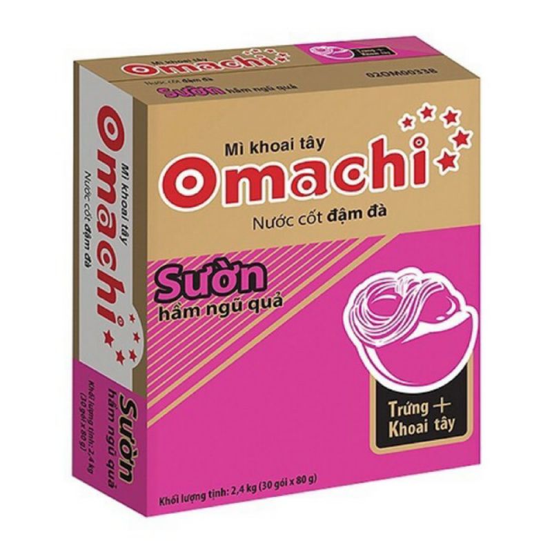 Mì omachi sườn hầm ngũ quả / bò hầm /tom chua cay | BigBuy360 - bigbuy360.vn
