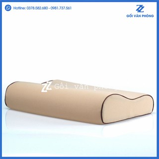Gối Ngủ Định Hình Chống Ngáy, Đau Vai Gáy, Đau Đốt Sống Cổ, Chất Liệu Cao Su Non  GDH-01
