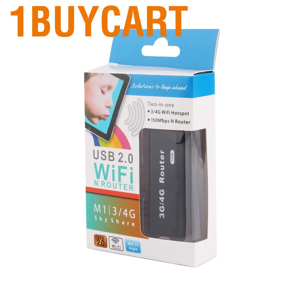 1buycart Mini Router  3G 4G WiFi Wifi Removable Small for Desktop Computers