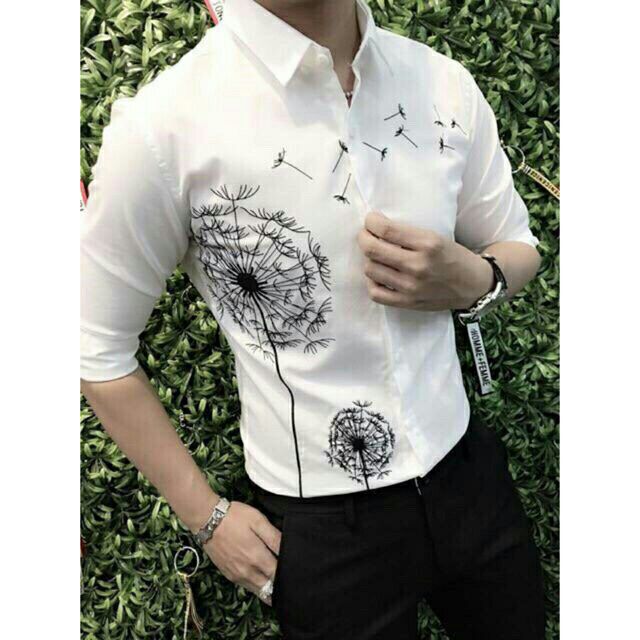 ÁO SƠ MI NAM HỌA TIẾT