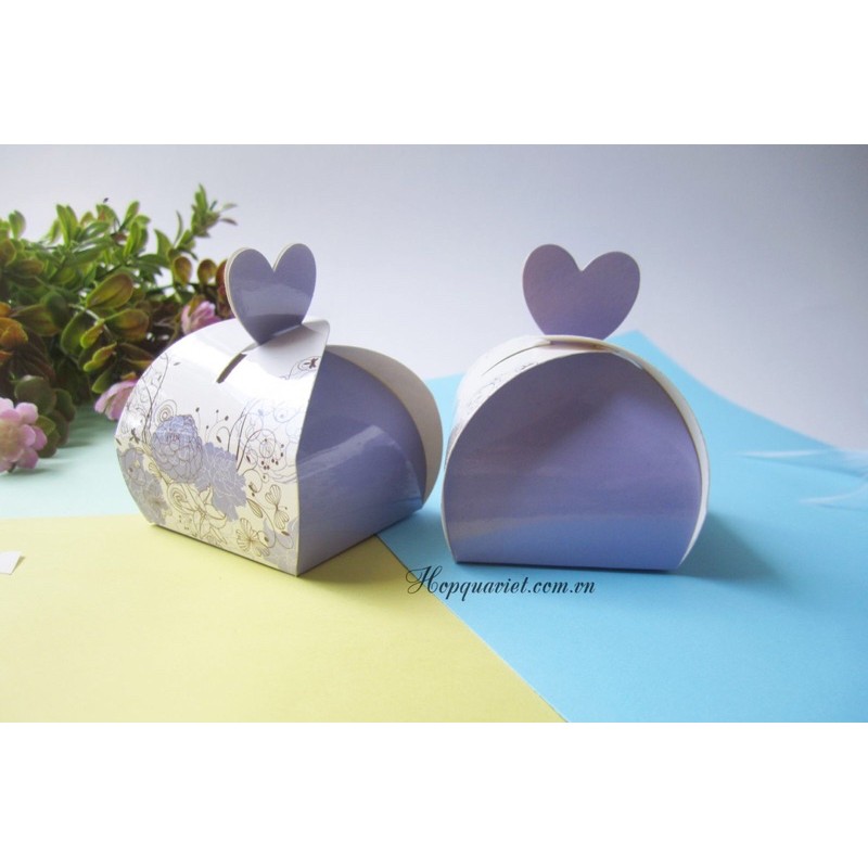 Set 100 hộp quà cưới tim(có nhiều màu) | BigBuy360 - bigbuy360.vn