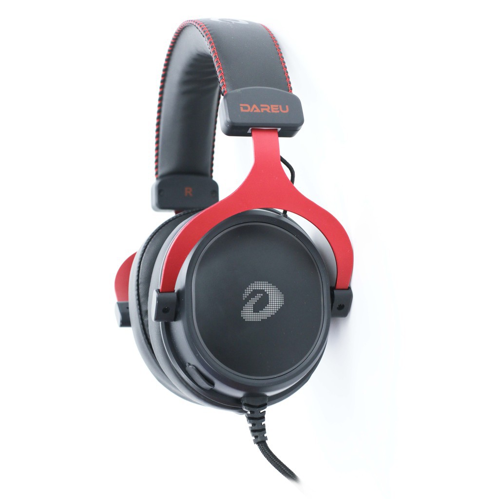 Tai nghe DareU EH925 Black Red 7.1 | BigBuy360 - bigbuy360.vn