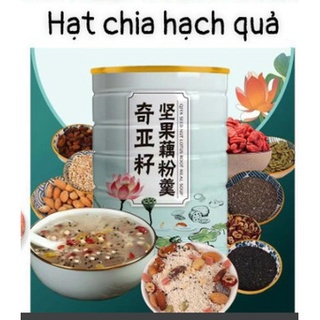 Bột củ sen mix hạt dinh dưỡng có tác dụng dưỡng nhan, an thần, giảm cân...