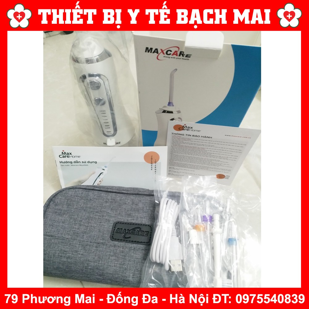 Máy Tăm Nước Cầm Tay Maxcare Max 456S - MAX456S Chính Hãng