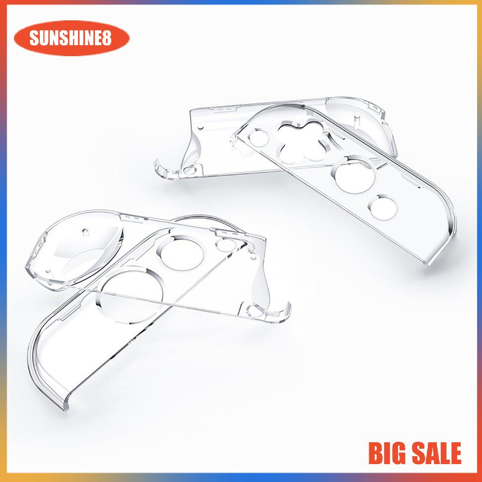 【SUN】For Nintendo Switch Protect Crystal Transparent Anti-Damage &amp; Dust Case Shell