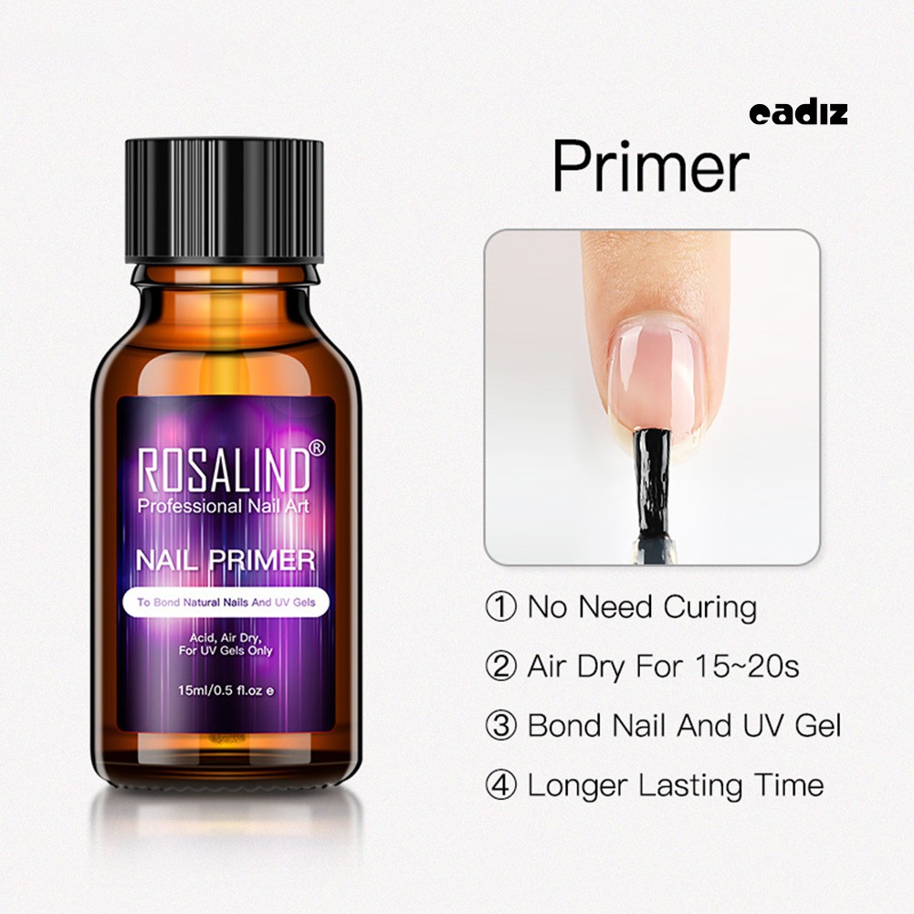 [Hàng mới về] Sơn khử nước trên móng tay Rosalind chất lượng cao