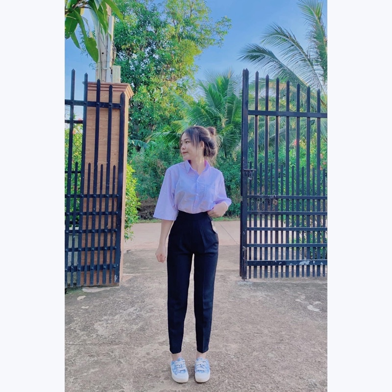 Quần Tây Siêu Cao Lưng thun