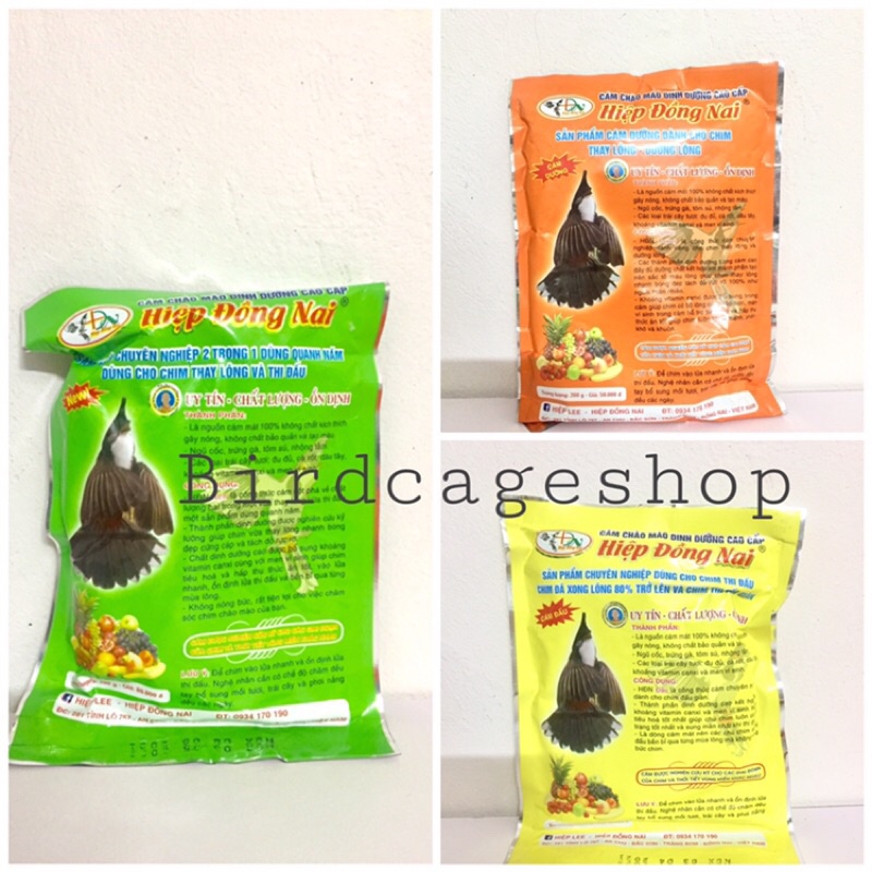 CÁM CHÀO MÀO DINH DƯỠNG CAO CẤP HIỆP ĐỒNG NAI 200g đủ loại