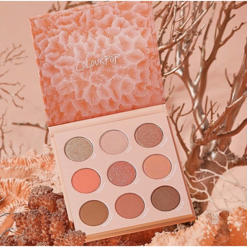 [Bill Colourpop] Bảng mắt Colourpop Coast to Coral