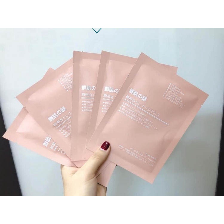 Mặt nạ nhau thai cừu cuống rốn tế bào gốc Nhật Bản  dưỡng da, cung cấp độ ẩm, tái tạo collagen | BigBuy360 - bigbuy360.vn
