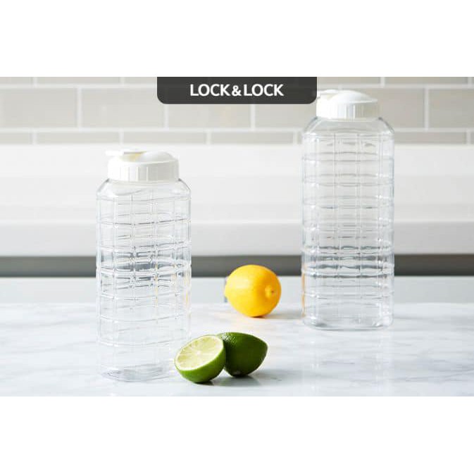 Bình nước Lock&Lock dung tích 1L bằng nhựa nguyên sinh dùng cho lò vi sóng, thoải mái đựng nước nóng | BigBuy360 - bigbuy360.vn