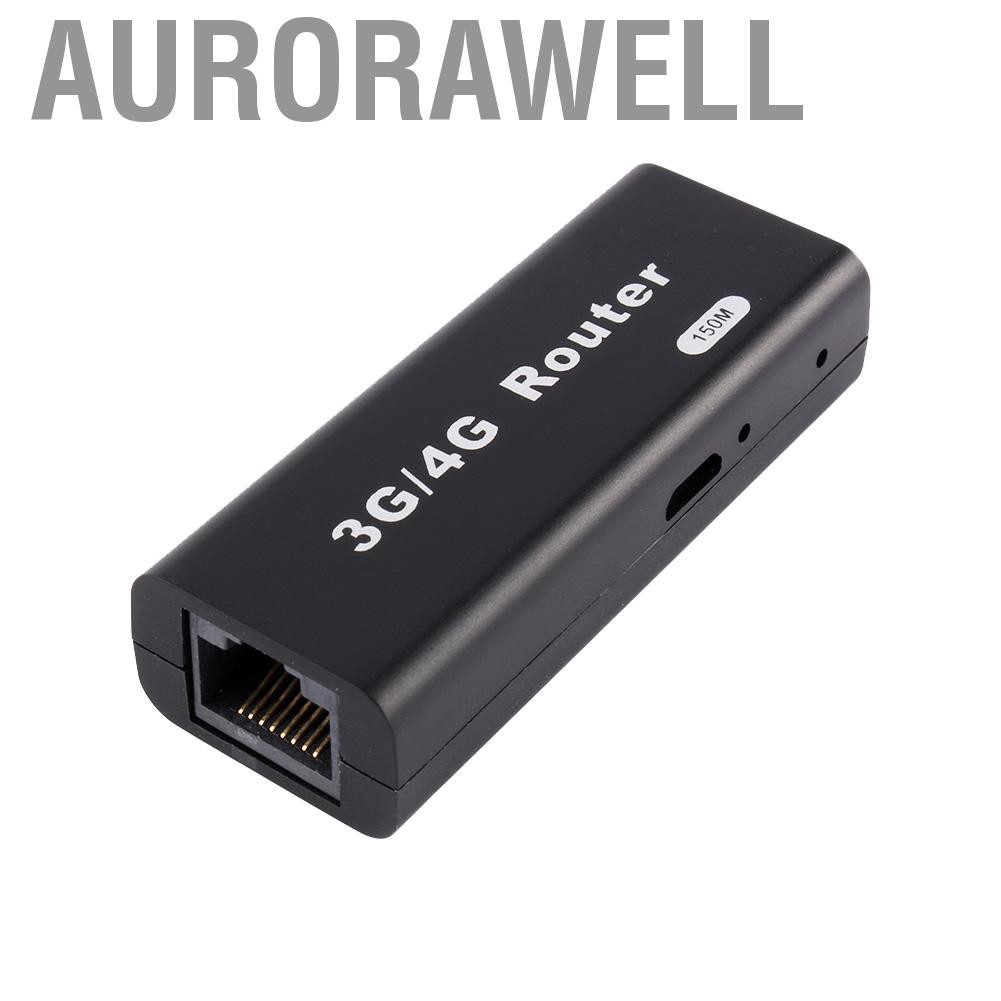 Bộ Phát Sóng Wifi Không Dây 3g / 4g 150mbps Wlan Lan Rj45