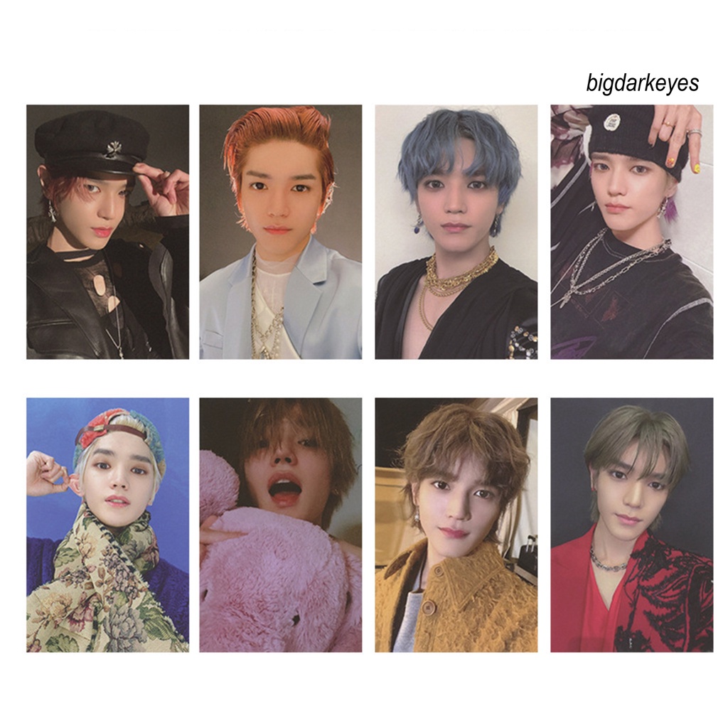 Set 8 Thẻ Hình Lomo Thành Viên Nhóm Nhạc NCT 2020