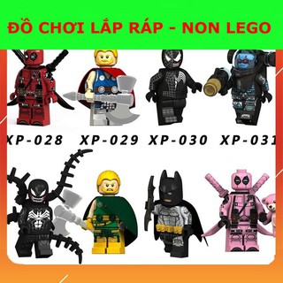 Đồ Chơi  Minifigures Các Mẫu Nhận Vật Batman Venom Deadpool Mẫu Siêu Đẹp KT1004 - Mini Siêu Anh Hùng