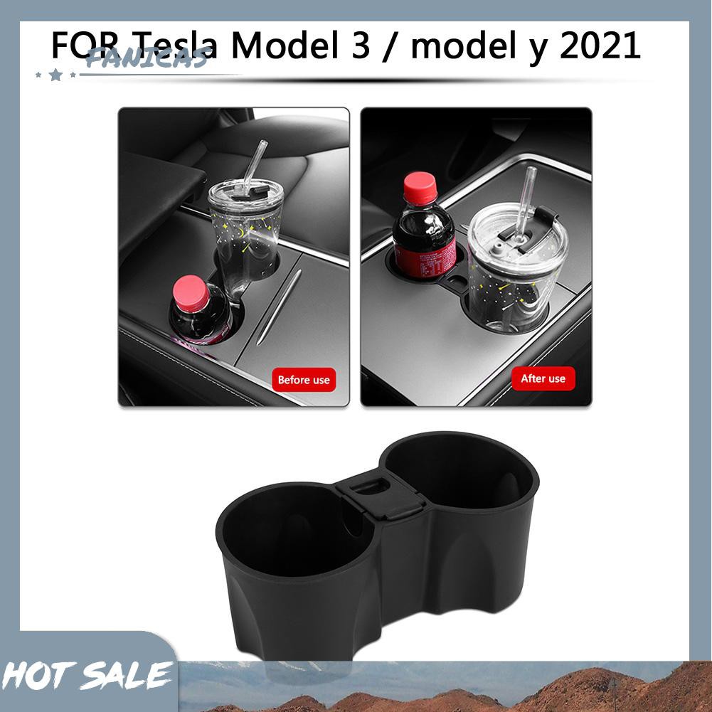 Giá Đỡ Cốc Nước Gắn Bảng Điều Khiển Xe Hơi Tesla Model 3 Y 2021