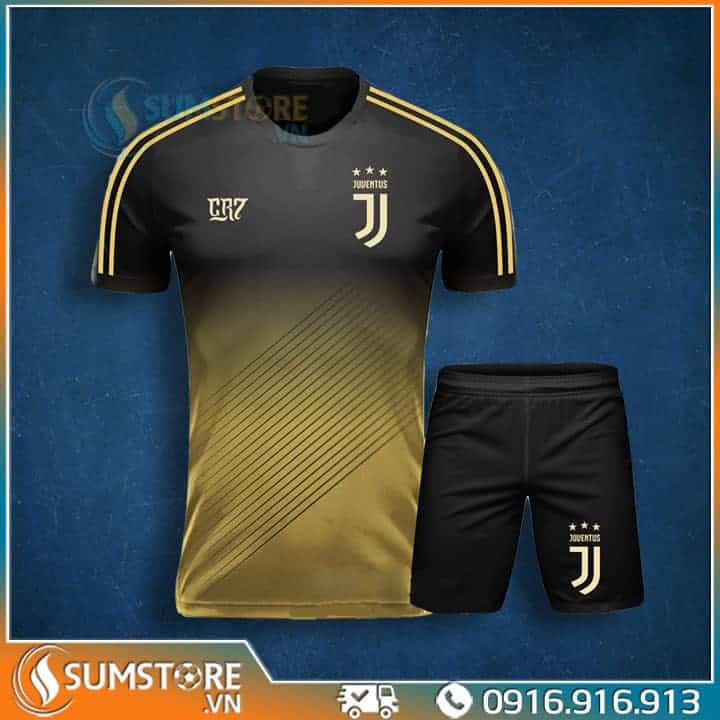 Áo Bóng Đá Độc Lạ CLB Juvetút Training - Áo Đá Banh Mới Nhất