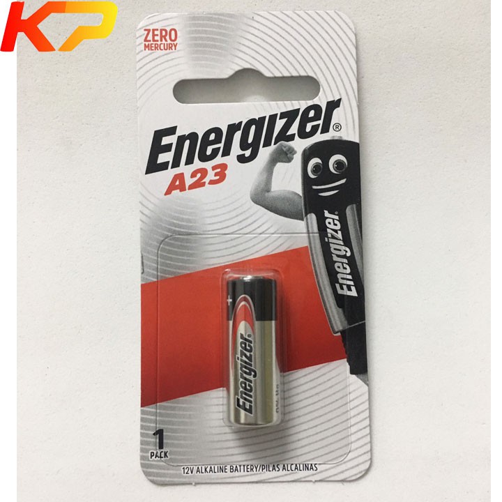 2 viên pin A23 Energizer, pin cửa cuốn A23 12V