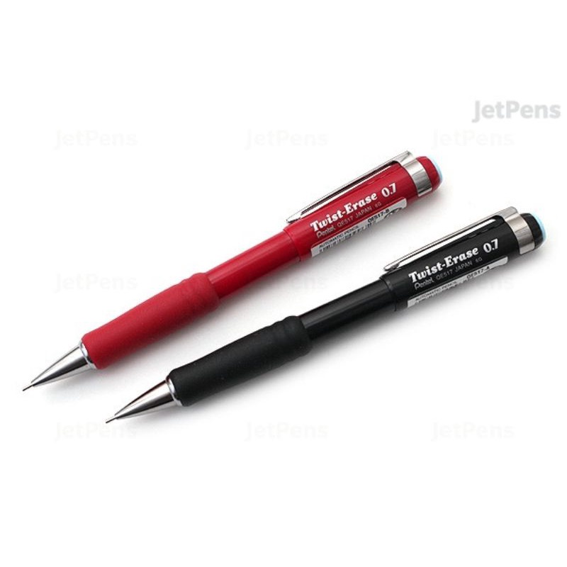 Pentel® Twist-Erase III Mechanical Pencil, 0.7 mm đỏ