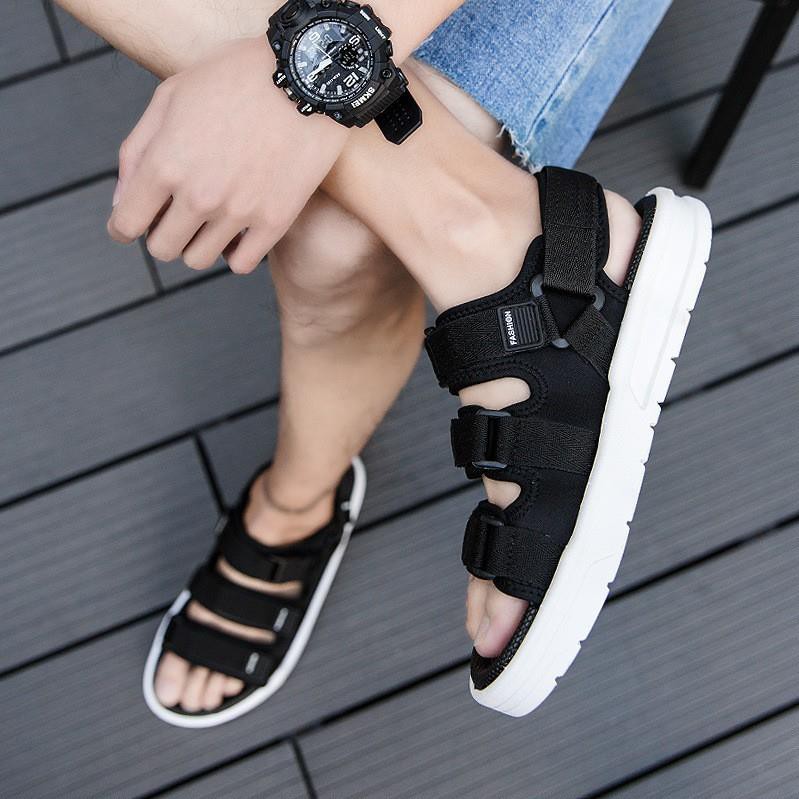 Dép Sandal nam Fashion Quai Ngang trẻ