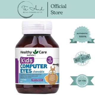 Kẹo Bổ Mắt Cho Bé Healthy Care Kids Computer Eyes Úc 60 Viên