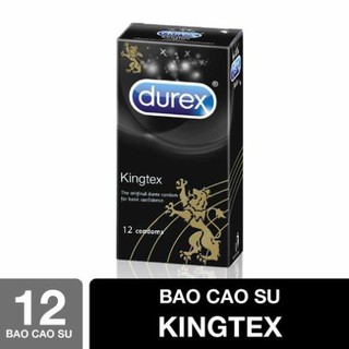 Bao cao su size nhỏ Durex Kingtex 12 bao