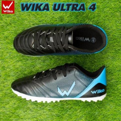 Free Ship - Giày đá bóng nam Wika Ultra 4 chính hãng ôm chân, siêu nhẹ giúp cảm nhận bóng tốt, chất liệu PU cao cấp 2020
