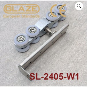 Bộ bánh xe cửa trượt lùa dùng cho cửa 1 cánh có khung 2405-W1